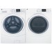 GE GFW450SSMWW 4.5 cu. ft. High-Efficiency Front Load Washer and GFD45GSSMWW  7.5-cu ft Stackable Gas Dryer ENERGY STAR in White