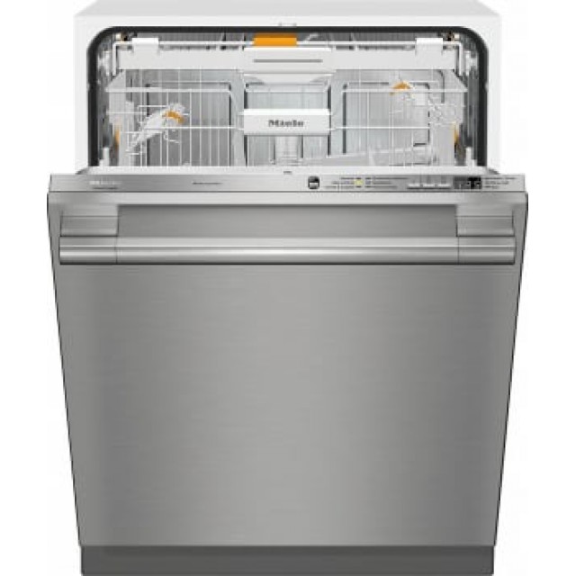 Miele G6665SCVISF Crystal Series 24 Inch Built-In Dishwasher with 7 Wash Cycles, Water Softener, in Clean Touch Steel