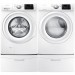 Samsung DV42H5000GW 7.5 cu. ft. Front‑Loading Gas Dryer and WF42H5000AW 4.2 cu. ft. HE Front Load Washer in White