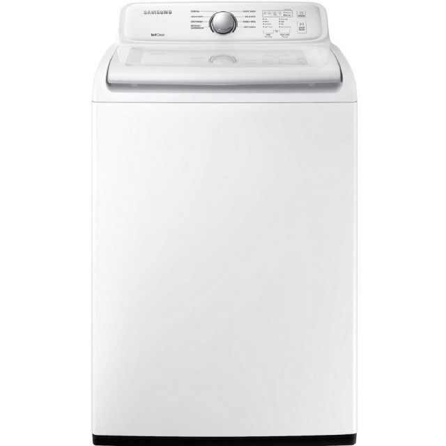 Samsung WA45N3050AW 4.5 cu. ft. High-Efficiency Top Load Washer in White