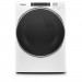 Whirlpool WFW8620HW 5.0 cu. ft. Stackable Front Load Washer and WGD8620HW 7.4 cu. ft. 120-Volt White Stackable Gas Vented Dryer in White