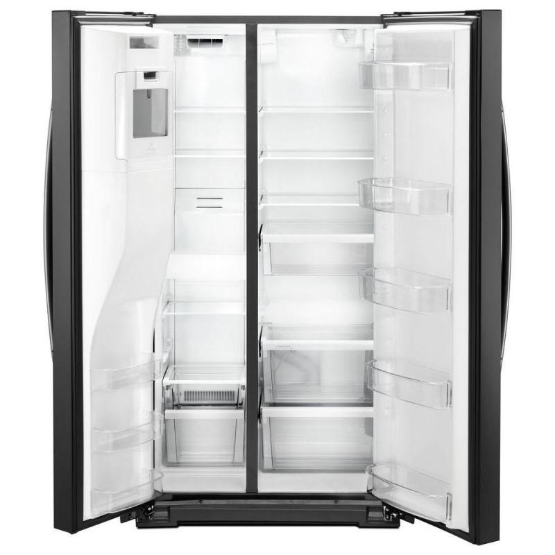 Whirlpool WRS571CIHB 36 Inch 21 cu. ft. Side by Side Refrigerator in Black