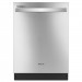 Whirlpool WDT710PAHZ Top Control Built-In Tall Tub Dishwasher in Fingerprint Resistant Stainless Steel with Sensor Cycle, 51 dBA
