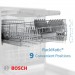 Bosch SPV68U53UC 800 Series 18 in. ADA Compact Top Control Dishwasher in Custom Panel Ready with Stainless Steel Tub and 3rd Rack, 44dBA
