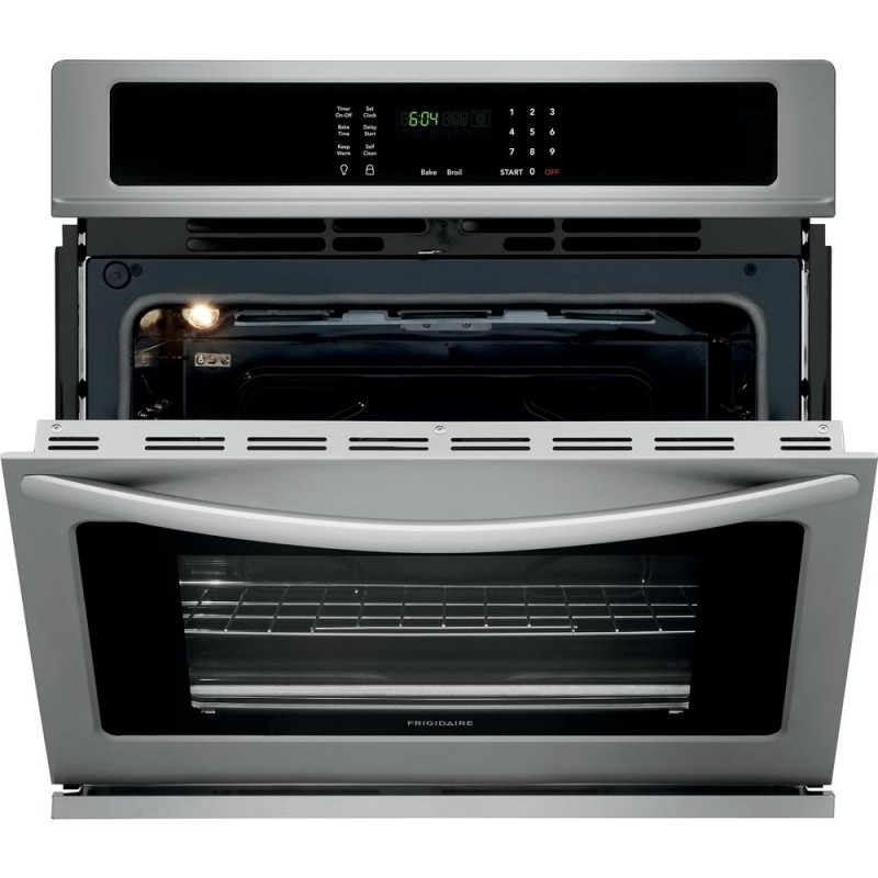 Frigidaire FFEW3026TS 30 in. Single Electric Wall Oven Self-Cleaning in Frigidaire Stainless Steel Wall Oven
