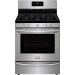 Frigidaire BGGF3045RF Gallery 5.0 Cu. Ft. Self-Cleaning Freestanding Gas Convection Range - Stainless steel