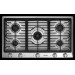 Dacor DCT365BLPH 36 Inch Liquid Propane Cooktop with 5 Sealed Burners, SimmerSear Burner w/ Melting Feature, Continuous Grates, Perma-Flame Ignition, Smart Flame Technology and Illumina Indicator Lights: Black, Liquid Propane