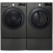 LG DLEX3900B 7.4 Cu. Ft. Stackable Smart Electric Dryer with Steam and Sensor Dry - Black Steel