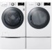 LG DLEX3900W 27 Inch Smart Electric Dryer with 7.4 cu. ft. Capacity, Wi-Fi Enabled, 14 Dry Cycles, 5 Temperature Settings, in White
