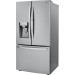 LG LRFDS3006S Smart Wi-Fi Enabled 29.7-cu ft French Door Refrigerator with Dual Ice Maker (Printproof Stainless Steel) ENERGY STAR