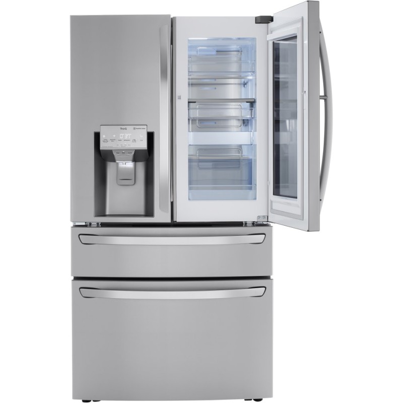 dual instaview refrigerator