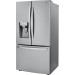 LG LRFXC2416S 36 Inch Counter Depth Smart 3-Door French Door Refrigerator with 23.5 Cu. Ft. Capacity, Dual Ice Maker, Smart Cooling Plus™ System, Wi-Fi, Smart Diagnosis™, Sabbath Mode, ADA Compliant and ENERGY STAR®: PrintProof™ Stainless Steel