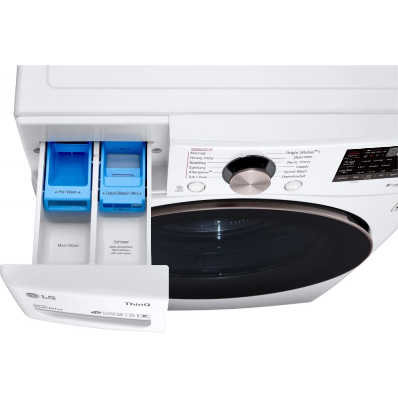 LG WM4000HWA 27 Inch Front Load Smart Washer with 4.5 Cu. Ft. Capacity