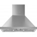 Smeg KPF30UX Portofino Series 30 Inch Wall Mount Ducted Hood with 600 CFM, LED Lights, Bright LED Lighting in Stainless Steel