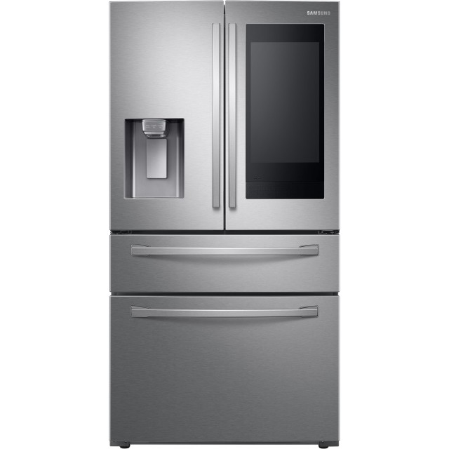 Samsung RF28R7551SR 27.7 cu. ft. Family Hub 4Door French Door Smart Refrigerator in Fingerprint