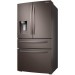 Samsung RF28R7351DT 36 Inch French Door Refrigerator with Food Showcase, FlexZone Drawer, AutoFill Pitcher, Fingerprint Resistant Finish: Tuscan Stainless Steel