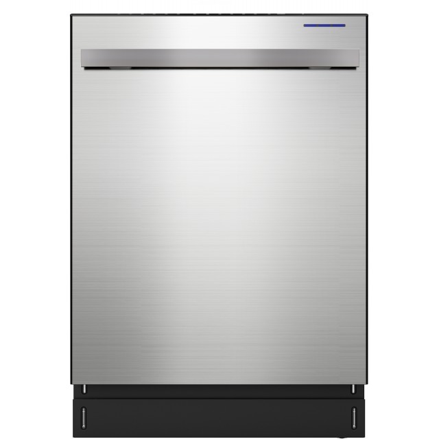 Sharp SDW6757ES 24 Inch Fully Integrated Dishwasher with up to 14 Place Settings, Adjustable 3rd Rack, Stainless Steel Tub, 3 Level Wash, Smooth Glide Racks, Dual Stage Filtration, NSF Certified, and Energy Star Rated