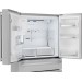 Sharp SJG2254FS 36 Inch French 4-Door Refrigerator with 21.6 Cu. Ft. Capacity, Triple Cooling System, Flex Drawer, Adjustable Slide-In Shelf, Automatic Ice Maker, Fingerprint Resistant, and Door Ice & Water Dispenser