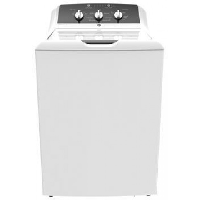 GE GTW525ACPWB 27 Inch Top Load Washer with 4.2 cu. ft. Capacity, 7 Wash Cycles, 750 RPM, UL Certification, Stainless Steel Tub, Deep Clean Cycle in White