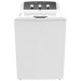 GE GTW525ACPWB 27 Inch Top Load Washer with 4.2 cu. ft. Capacity and GTX52GASPWB 27 Inch Gas Dryer with 6.2 cu. ft. Capacity, 3 Dry Cycles, 3 Temperature Settings, Aluminized Alloy Drum in White
