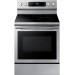 Samsung NE59N6630SS 30 Inch Freestanding Electric Range with 5 Elements, Smoothtop Cooktop, 5.9 cu. ft. Total Oven Capacity, Convection Oven, Self-Cleaning Mode, Hot Surface Indicator, True Convection Cooking, Self Cleaning System in Stainless Steel