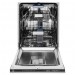 ZLINE DWV-24 24" Tallac Series 3rd Rack Dishwasher with Stainless Steel Tub, Traditional Handle, Stainless Steel, 51dBa 