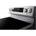 Samsung NE59N6630SS 30 Inch Freestanding Electric Range with 5 Elements, Smoothtop Cooktop, 5.9 cu. ft. Total Oven Capacity, Convection Oven, Self-Cleaning Mode, Hot Surface Indicator, True Convection Cooking, Self Cleaning System in Stainless Steel