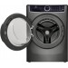 Electrolux ELFW7537AT 27 Inch Front Load Washer with 4.5 cu.ft. Capacity, Pure Rinse™, 10 Wash Programs, 8 Wash Options, LuxCare Plus Wash System, Perfect Steam™, 15-Minute Fast Wash, Sanitize Setting and ENERGY STAR Certified: Titanium