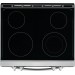 Frigidaire FFEH3051VS 30 Inch Front Control Electric Range with 4 Smoothtop Elements, 5.0 Cu. Ft. Capacity, SpaceWise® Expandable Element, Quick Boil Element, Built-in Look, Rear Filler Kit, and Steam Clean