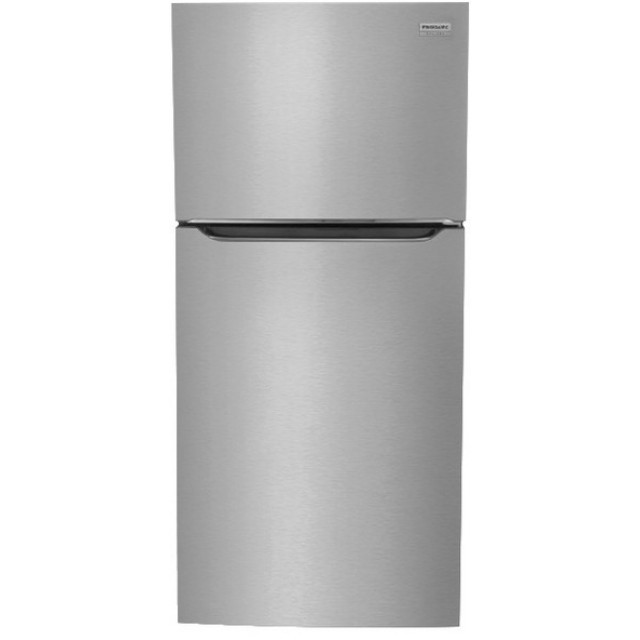 Frigidaire FGHT2055VF 30 Inch Top Freezer Refrigerator with 20 Cu. Ft. Capacity, EvenTemp™ Cooling System, Ice Maker Ready, PureAir® Air Filter, UL Listed, ADA Compliant, and Energy Star Certified: Stainless Steel
