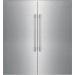 Frigidaire Professional Series Column All Refrigerator FPRU19F8WF 18.6 Cu. Ft Capacity & All Freezer Column FPFU19F8WF 18.6 Cu. Ft Capacity Set with 33 Inch Freezer and 33 Inch Refrigerator, In Stainless Steel