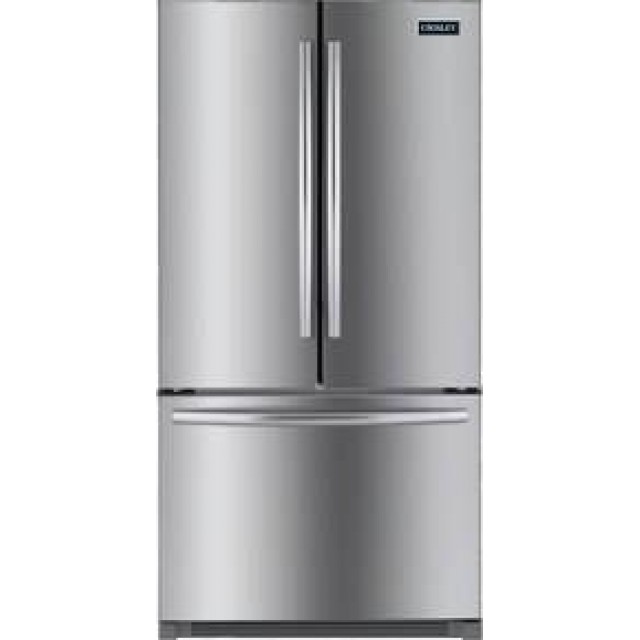 Crosley CFDD265TS 26.1 Cu. Ft. French Door Refrigerator, Cantilevered Adjustable Shelves and Deli Drawer in Stainless Steel