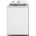 Crosley CAW45125LW 4.5 Cu. Ft. Extra Large Capacity Top Load Washer and CGD7011LW 29" Gas Dryer with 7 cu. ft. Capacity 11 Dry Cycles Moisture Sensor Wide Hamper Door and Wrinkle Prevent in White