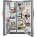 Frigidaire Gallery Series GRSS2652AF 36 Inch Freestanding Side by Side Refrigerator with 25.6 Cu. Ft. Total Capacity, CrispSeal® Plus Crisper, Filtered Water/Ice Dispenser, PurePour™ Water Filter: Stainless Steel