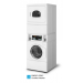 SPEED QUEEN STENCFSP176TW01 27 INCH STACKED WASHER AND ELECTRIC DRYER  ADA COMPLIANT, in White
