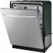Samsung DW80R5061US 24 Inch Fully Integrated Dishwasher with 15 Place Settings, 6 Wash Cycles, Cutlery Rack, 48 dBA Sound Level, StormWash™ Cleaning, AutoRelease™ Door, Fingerprint Resistant Finish, Hard Food Disposer: Stainless Steel