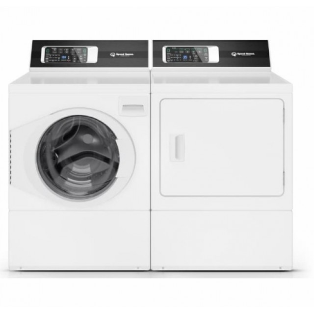 Speed Queen Fr7003wn 27 Inch Front Load Washer And Dr7003we 27 Inch Electric Dryer With 7 Cu Ft