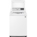 LG WT7305CW 27 Inch Top Load Smart Washer with 4.8 Cu. Ft. Capacity, 4-Way Agitator, TurboWash3D™ Technology, Smart Pairing™, 8 Wash Programs, Bedding, Add Garments, Control Lock, and ENERGY STAR® Certified: White