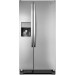 Whirlpool WRS322FDAM 33 Inch Side-by-Side Refrigerator with Accu-Chill System, PUR Water Filtration, LED Lighting, 22 cu. ft. Capacity, External Ice/Water Dispenser: Monochromatic Stainless
