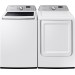 Samsung DVE45T3400W 27 Inch Electric Dryer with 7.4 cu. ft. Capacity, Smart Care, 10 Cycles, 7 Options, Sensor Dry, Wrinkle Prevent, and Filter Check Indicator: White