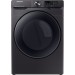 Samsung WF50R8500AV 5.0 cu. ft. High-Efficiency, Front Load, Stackable Washing Machine and DVE50R8500V 27 Inch Smart Front Load Electric Dryer with Wi-Fi, Steam Sanitize+, Sensor Dry, Vent Sensor, 12 Preset Drying Cycles, 10 Additional Drying Options, 7.5