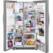 Frigidaire FGSS2635TF Gallery Series 36 Inch Side By Side Refrigerator with 25.5 Cu. Ft. Capacity, Multi-Level LED, ADA Compliant, and Star-K® Certified: Smudge-Proof™ Stainless Steel