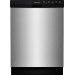 Frigidaire FFBD2412SS Full Console Dishwasher with SpaceWise® Silverware Basket, Effortless™ Dry, Food Disposer, 14-Place Settings, 5 Wash Cycles, No-Heat Dry Option, 55 dBA Silence Rating: Stainless Steel
