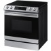 Samsung NE63T8511SS 6.3 cu. ft. Slide-In Electric Range with Air Fry Convection Oven in Fingerprint Resistant Stainless Steel