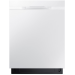Samsung DW80K5050UW Fully Integrated Dishwasher with StormWash™, FlexLoad™ Racking, Autorelease™ Door, 15 Place Setting Capacity, 6 Wash Cycles, Leak Sensor, 48 dBA Silent Rating: White