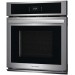 Frigidaire FCWS2727AS 27 Inch 3.8 cu. ft. Capacity Electric Single Wall Oven with 2 Oven Racks, Convection, Delay Bake, Delay Start, Keep Warm Function, Frigidaire Fit Promise, Premium Touch Screen Control Panel, Self-Cleaning in Stainless Steel