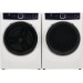 Electrolux ELFW7637AW 27 Inch Front Load Washer with 4.5 cu. ft. Capacity and ELFG7637AW 27 Inch Gas Dryer with 8 cu. ft. Capacity, in White