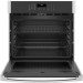 GE JTS3000SNSS 30 Inch Electric Single Wall Oven with Scan-to-Cook, WiFi, Glass Touch Controls, Steam Self-Clean, Heavy-Duty Racks, 10-Pass Bake Element, 8-Pass Broil Element, Sabbath Mode, ADA Compliant, and UL Certified: Stainless Steel
