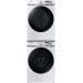 Samsung WF45B6300AW 27 Inch Smart Front Load Washer with 4.5 cu. ft. Capacity, 23 Wash Cycles, 1200 RPM, Steam Cycle, SuperSpeed, Self Clean+, Vibration Reduction Technology , VRT Plus Technology, Stainless Steel Drum, in White