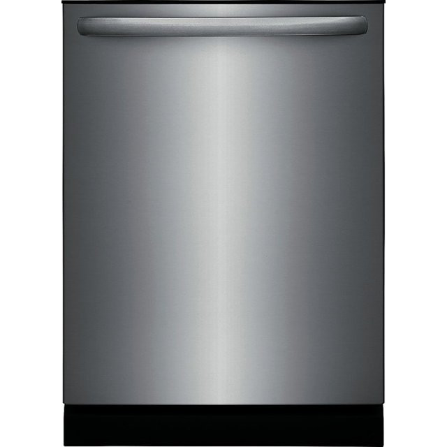 Frigidaire FDPH4316A - 24" Top Control Built-In Plastic Tub Dishwasher with MaxDry 52 dBA - Stainless Steel